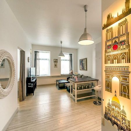 Vilnius Apartment With Stained Glass Eksteriør bilde
